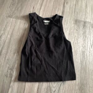 Black Sleeveless Top